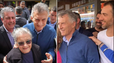 Macri en el interior de PBA: Recorrió Pergamino y Junín junto a Martínez y Petrecca