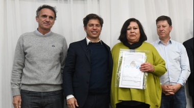 Kicillof: “Impulsamos un Estado que se ocupe de distribuir, incluir y llegar a quienes más lo necesitan”