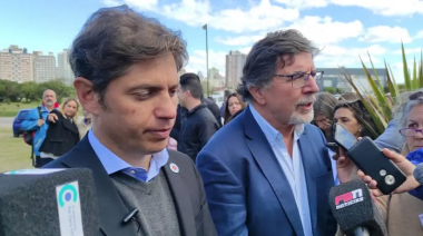 Kicillof en Miramar: “Si las transformaciones son artificiales o impuestas desde arriba no duran”