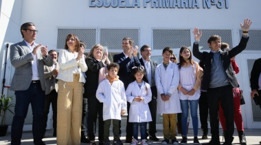 Con críticas a JxC, Kicillof dijo que “construir una escuela es mucho más que poner ladrillos”