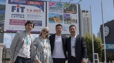 Cardozo encabezó la presentación de la oferta turística de La Costa en la Feria Internacional de Turismo