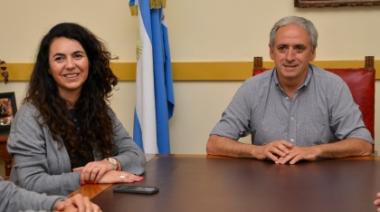 Chascomús: Gastón recibió a la titular del Consejo Federal de Políticas Públicas Marisol Merquel
