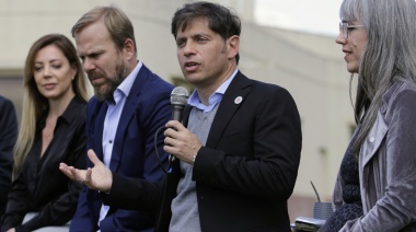 Kicillof: “No podemos volver a permitir que haya gobiernos que desfinancien los proyectos nucleares”