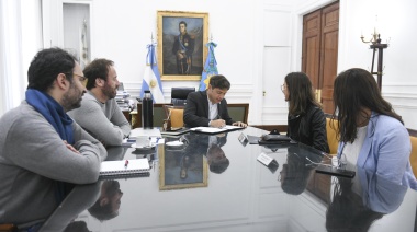 Kicillof y Raverta suscribieron un convenio de asistencia técnica y financiera