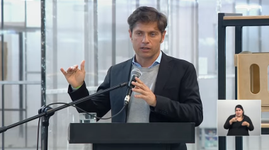 Kicillof en Olmos: “Al Qunita lo persiguieron, lo intentaron quemar y acá lo tenemos”