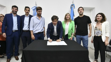 Kicillof y los modelos de gobierno: “Promovemos una provincia en donde haya un Estado presente”