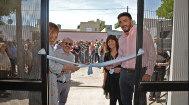 Galli: “Inaugurar una obra es importante, pero en una escuela tiene algo mucho más especial”
