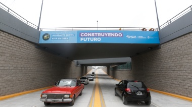 Día histórico en Almirante Brown: Habilitaron la circulación en el nuevo paso bajo nivel de San Martín
