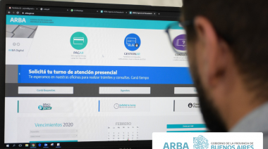 Arba refuerza atención digital e implementa turnos para limitar concurrencia de contribuyentes a sus oficinas