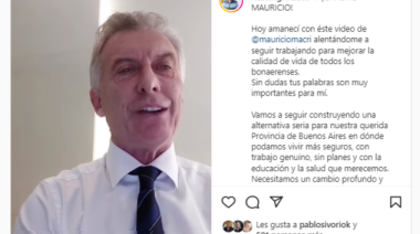 Macri apoyó a Grindetti en su candidatura a gobernador de la provincia