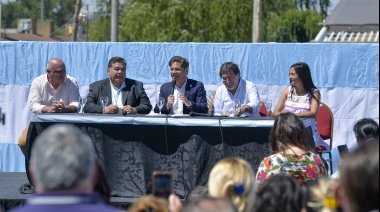 Kicillof: “Donde hay una necesidad no hay un costo imposible de afrontar sino un derecho”