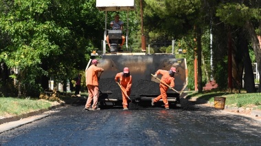 Bahía Blanca: El Municipio avanza en la pavimentación de 100 cuadras del distrito