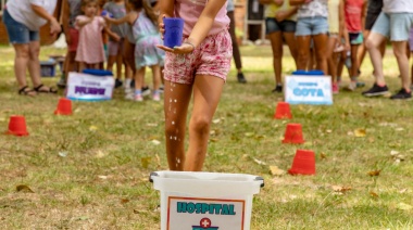 AySA lleva su taller de concientización sobre el cuidado del agua a las colonias de verano