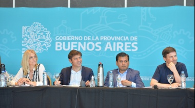 Con anuncios, Kicillof encabezó la Conferencia de Verano en San Pedro