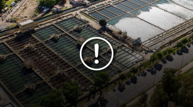 AySA solicita un uso racional del servicio de agua potable debido a un corte de energía