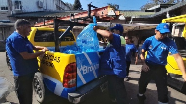 El municipio de Almirante Brown abastece con agua a los barrios, instituciones y hospitales