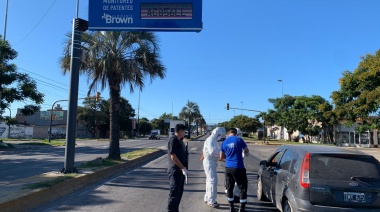 Brown: Ya son 103 los detenidos e intensifican los controles por el Covid-19