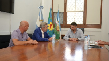 Olavarría: Galli y el director de Camuzzi anunciaron finalización de la obra de gas en Mariano Moreno