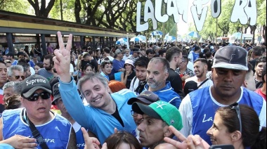 Máximo Kirchner: "Cuando los dirigentes no confían en su pueblo empiezan a tenerle medio a todo"