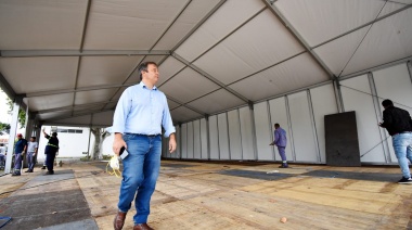 Brown: El municipio instala tres carpas sanitarias en los hospitales