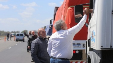 Provincia y las cámaras de transporte de cargas acuerdan mesa de trabajo para mitigar los efectos de la sequía