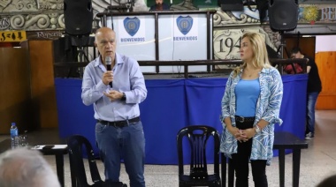 Grindetti en Merlo: "confío que con Patricia vamos a encontrar al mejor bonaerense para representarnos"