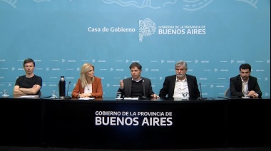 Kicillof: “Hay que poner en valor el acerbo y los resultados porque hay voces que buscan socavarlo”