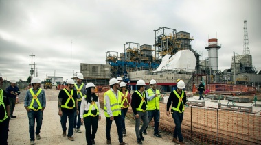 La Central Termoeléctrica presentó una ampliación de su capacidad en la planta ubicada sobre la Ruta 191