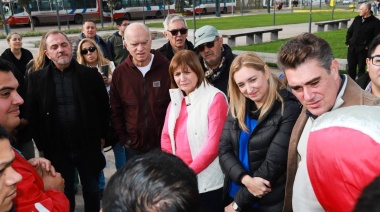 Bullrich y Grindetti en Merlo: “Bajar la edad de imputabilidad es una deuda de la democracia”