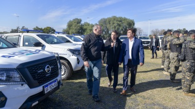 Kicillof: “Cuando llegamos a fines de 2019, encontramos patrulleros que eran chatarra”