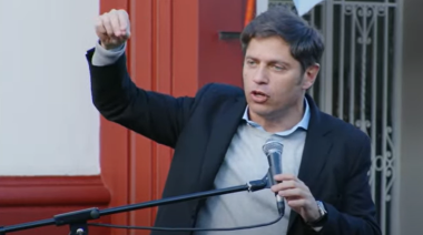 Axel Kicillof: “Esta elección es la derecha o son los derechos"