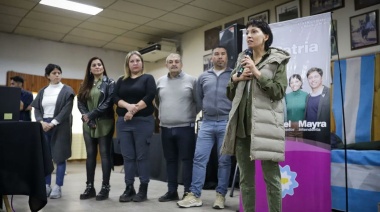 Mayra Mendoza: “Quiero seguir trabajando por Quilmes y ser su Intendenta”