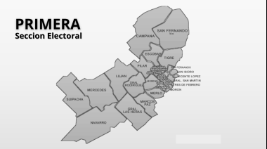 Primera Sección Electoral: 24 distritos eligen precandidatos a intendente