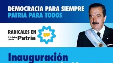Kicillof inaugura una UB “Raúl Alfonsín”: “Si hay desesperación electoral que no se note, compañeros”