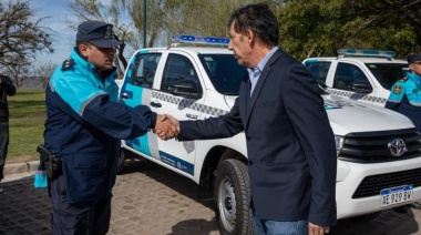 San Isidro: Posse entregó nuevos patrullero para reforzar las recorridas en los barrios