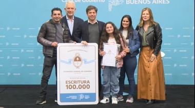 Kicillof: "Hay que explicarle a los candidatos de derecha que es con Estado"