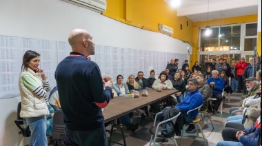Gesell: Por reclamo vecinal Armando encabezó reunión de seguridad para el distrito