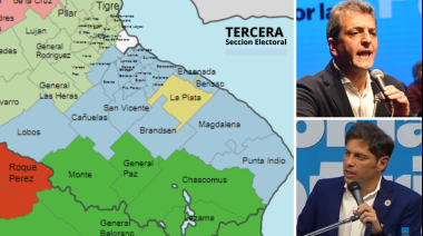 El acompañamiento territorial a la lista de UxP en el conurbano