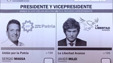 Intendente del PRO mostró como votan los argentinos en el exterior y pidió por la boleta única papel