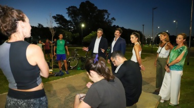 Jorge Macri inauguró los Parques Seguros: "Más deporte e iluminación"