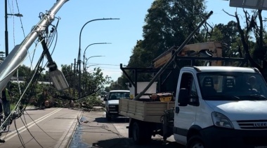 San Nicolás: Passaglia aseguró que “entre hoy y mañana se va a reestablecer la energía en la ciudad”