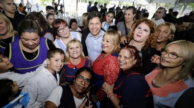 Kicillof: “Tenemos un gobierno nacional que paralizó las obras y no cree en la educación pública”