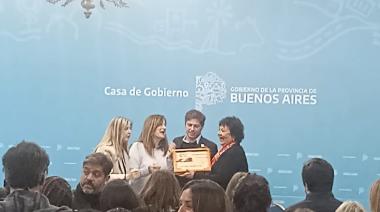 Kicillof presentó la Escuela de Género y pidió “voltear” la Ley Bases de Milei