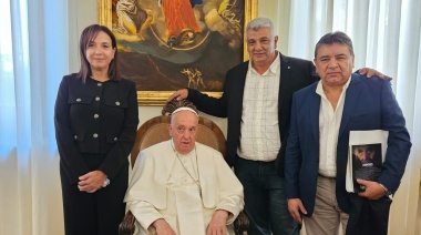 El Papa Francisco recibe a la UATRE para fortalecer acciones contra el hambre