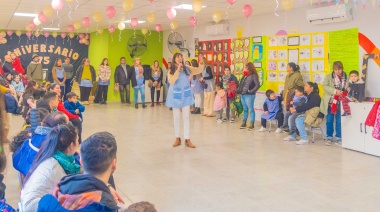 San Fernando: La comuna acompañó el 75° aniversario del Jardín N°926 “Artigas”