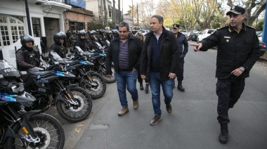 Brown: presentaron nuevas motos para profundizar la prevención de "motochorros"