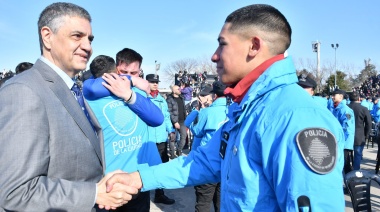 Macri sumó efectivos a la policía local: “Es un orgullo ser Jefe de Gobierno de ustedes”