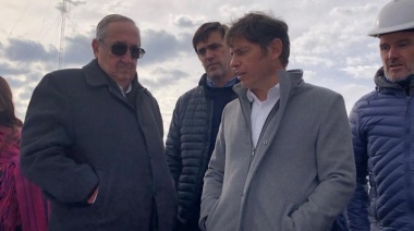 Kicillof fue a Tandil y el aire serrano no le sacó la bronca: siguió criticando a Milei