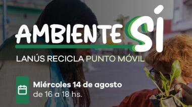 Se viene se viene el Ambiente Sí: nuevo operativo Lanús Recicla en Lanús Oeste