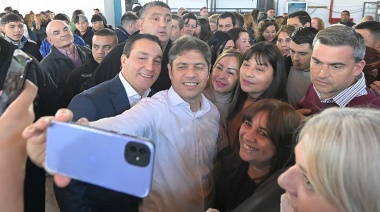 “Les molesta que la Provincia defienda la escuela pública”, dijo Kicillof